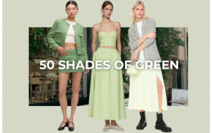 Xu hướng Thu Đông 2024: 50 sắc thái xanh